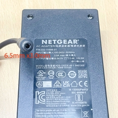 Adapter 54V 2.4A 129.6W NETGEAR ADS-150DK-48-1 540130E Connector Tip Size 6.5mm x 3.0mm For Switch NETGEAR GS108LP, GS108PP, GS116LP, GS116PP PoE+ Switch