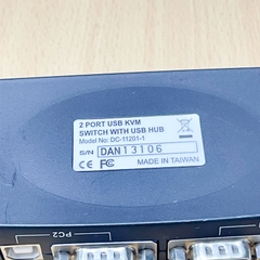 Bộ KVM Switch DIGITUS DC-11201-1 1User (PS/2 &USB), 2Pcs (USB).
