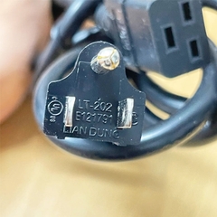 Dây nguồn NEMA 5-15P To C19 LIAN DUNG LT-549 E121791 15A 125V 3x2.08mm Power Cord Dài 2M
