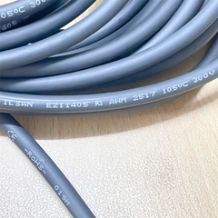 Cáp DM300-M12I/0 Dài 7M Cable M12 A-Code 12 Pin Female to 12 Core Open End ILSAN E211405 AWM 2517  105°C 300V VW-1 AWM II 105°C 300V FT2 12CX24AWG(0.22SQ)SB IMOTPEV-S For I/O Breakout Cable Power Supply Cognex Industrial Camera