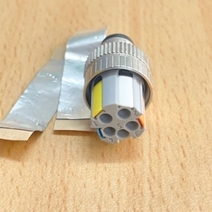 Đầu Nối M12 Phoenix Contact SACC-M12MSD-4PN SH D-Code 4 Pin Male Circular Connector