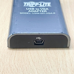 Bộ Chuyển Đổi USB 2.0 to VGA Adapter U244-001-VGA-R  Tripp Lite series USB 2.0 to VGA Dual-Monitor Adapter, 128 MB SDRAM, 1920 x 1080 (1080p) @ 60 Hz Hàng Original Theo Thiết Bị Đã Qua Sử Dụng