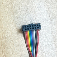 Cáp Bẹ Nhiều Màu Cầu Vồng IDC 2x6 12 Pin Flat Ribbon Cable Female to Female 2.54mm FC/FD Connector A Type 12 Pin Pitch 2.54mm Length 50cm