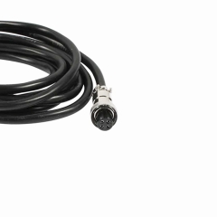 Cáp GX12 4 Pin Female to Female Circular Cable Connector Dài 2M For Máy Đóng Gói Tự Động
