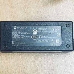 Adapter Polycom 24V 0.5A SPA12A24B Connector Barrel Tip 5.5mm x 2.1mm For Polycom VoIP Conference Phones and IP Desktop Phones SoundPoint CX500 CX600
