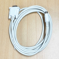 Cáp Kết Nối Truyền Thông DOP-DVP Dài 3M RS232 8 Pin Mini DIN Male to DB9 Male Serial DOP-DVP Dài 3M For HMI DOP And Delta PLC DVP