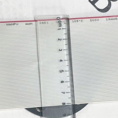 Cáp 64 Pin IDC Flat Ribbon Cable 1.27mm Pitch 28AWG 9 Mils 64 Way Unscreened 81.3mm Width 28AWG 300V Dài 75M 250ft