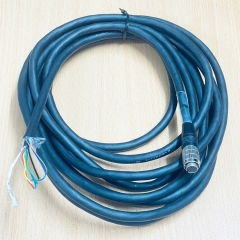 Cáp Hirose HR25-9TP-20S(73) 20 Pin Female to 7 Core Open End Bare Wire Dài 4M For Industrial Camera KEYENCE Power/IO Cable Hirose 20 Pin