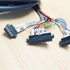Bộ Cáp Tín Hiệu Harness Công Nghiệp Đa Lõi KM1-M665J-007 Cable Connector JST 12 Pin + 6 Pin Dài 7M For Control Unit PLC I/O Panel Servo Driver Sensor