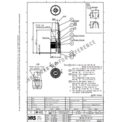 Jack Hàn Dây Connector HR10A-7P-4P(73) Hirose 4 Pin Male 12 Positions Circular Push Pull Connectors 4P Plug Shell SZ 7 Male Sil Term Soldr