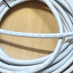 Cáp Kết Nối Máy Scanner USB 3.0 Type A to B Male SuperSpeed Tốc Độ Cao USB 3.0 Cable E119932 AWM 20276 80C 30V VW-1 80°C  White Length 5M