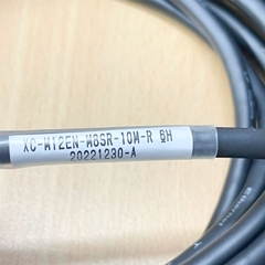 Cáp XC-M12EN-M8SR-10M-R 6H 20221230-A Dài 10M Cable M12 X-Coded 8 Pin Male 90 Degree to RJ45 GigE Vision CAT6 High Flex Ethernet Cable TAIYO E67648-WH 4P X 26AWG For Machine Vision Cognex DataMan 150/260 Series