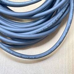 Cáp DM300-M12I/0 Dài 7M Cable M12 A-Code 12 Pin Female to 12 Core Open End ILSAN E211405 AWM 2517  105°C 300V VW-1 AWM II 105°C 300V FT2 12CX24AWG(0.22SQ)SB IMOTPEV-S For I/O Breakout Cable Power Supply Cognex Industrial Camera