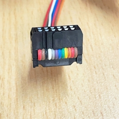 Cáp Bẹ Nhiều Màu Cầu Vồng IDC 2x6 12 Pin Flat Ribbon Cable Female to Female 2.54mm FC/FD Connector A Type 12 Pin Pitch 2.54mm Length 50cm