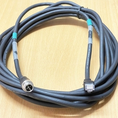 Cáp Điều Khiển DK-G-XC-M12EN-M8SR-5M-R Dài 5M Cable M12 X-Coded 8 Pin Male to RJ45For Cognex Industrial Camera High Flex, Keyence SR-750 SR-650 Code Reader Original Networking Cable