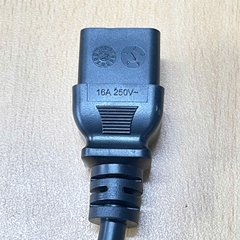 Dây nguồn WELL SHIN WS-012A-1 WS-002F AC Power Cord BS1363 UK to IEC60320 C19 13A 16A 250V 3x1.5mm² 16AWG Dài 2.4M