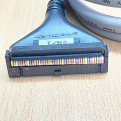 Cáp I/0 C40HH-10PU-XBI IOLINK SAMWON Dài 1M PLC Connection I/O Cable IDC 40 Pin to IDC 40 Pin For PLC Mitsubishi Q Series