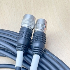 Cáp Power I/O Cable Hirose 12 Pin Female HR10A-10P-12S(73) to Hirose 12 Pin Male HR10A-10P-12P(73) Dài 10M For Industrial Basler GIGE AVT Camera Sony CCD