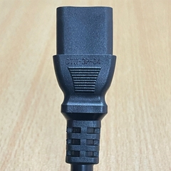 Dây Nguồn 3 Chân 2 Dẹt 1 Tròn Có Tiếp Địa NEMA 5-15P SANGLE E205766 DTII-3P-11 DTII-3P-04 to IEC 60320 C13 Power Cord 15A 125V 3x0.824mm² Length 2M For Thiết Bị Y Tế
