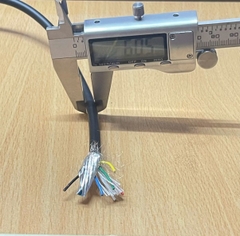 Cáp Điều Khiển 6 Lõi Có Lưới Chống Nhiễu Tiết Diện Lõi: 0.32mm2  6Cx22AWG OD 6.0mm