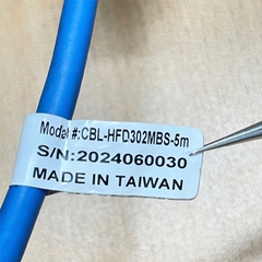 Cáp USB 3.0 Type A CBL-HFD302MBS-5M 5Gbps SuperSpeed High-Flex Machine Vision Industrial Camera USB 3.0 Type A to Micro B Screw Lock Dài 5M