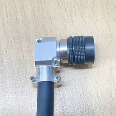 Cáp FA_14391611 SN0030 EKRK 134123/LVDS Camera Right Angle Hirose HR10A-10P-12P(73) 12 Pin Female to RJ45 Male Dài 6M For Industrial Camera Cable
