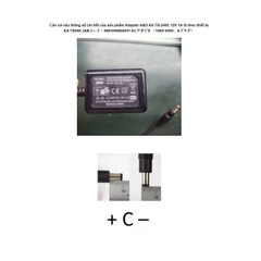 Adapter 12V 1.5A 18W APD OEM Thay Thế A&D AX-TB-249E GF12E-US1210 12V 1A US Plug + ---C--- - Connector Tip Size 5.5mm x 2.1mm For Balances A&D GF/GX Series GR Series GH Series