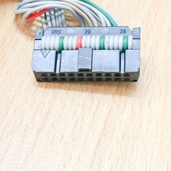 Cáp Bẹ Nhiều Màu IDC 64 Pin 2.54mm Pitch 2x2x32P Female 64 Wire to 7 IDC 20 Pin Female For Industrial Connectors Cable IDC