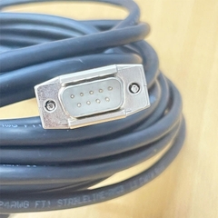 Cáp Điều Khiển RS232 DB9 Male to DB25 Female  28AWG E52853 Cable Black Length 13M