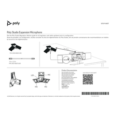 Cap RJ11 RJ12 6 Pin 6P6C Male Shielded to Male Shielded  S/FTP Dài 15M - Polycom RealPresence Trio Expansion Microphones