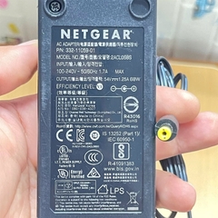 Adapter NETGEAR 54V  1.25A 68W 2ACL068S Connector Tip Size 5.5mm x 1.7mm For Hikvision POE Power Supply Switch