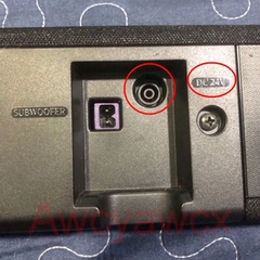 Chuyển nguồn Adapter SAMSUNG 24V 1.66A 40W DC Size 6.5mm x 4.4mm for  for Samsung Soundbar