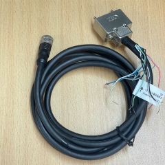 Cáp Điều Khiển KEYENCE 1603HAH003 Dài 2M Cable M12 A-Coded 12 Pin Female to RS232 DB9 Female For Keyence IV3, Cognex in -Sight Omron Microscan V430 7000 Sensor Camera Reader