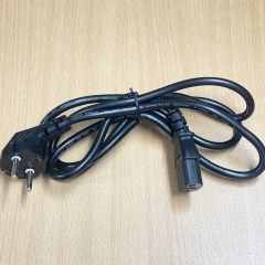 Dây Nguồn KOREA G&G KTRJHO10-16001 10A 250V 2-Prong Euro Power Cord European Schuko Power Cord CEE 7/7 to IEC320 C13 10A 250V 3x0.75mm² Length 1.5M