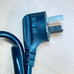 Dây Nguồn Australia & China Chuẩn 3 Chân Chéo Tam Giác AC Power Cord GB2099 to C13 10A 250V 18AWG 3x1.0mm² OD 7.3mm Length 1M