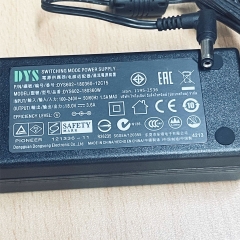Adapter 18V 3.6A DYS602-180360-12C15 Jack DC Connector Tip Size 5.5mm x 2.1mm