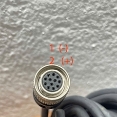 Chuyển nguồn Adapter LOADUS 12V 1.5A WQ-1812 Connector  DC Size Hirose HR10A-10P-12S(73) 12 Pin Female Dài 10M Dùng Cho Nguồn Camera Basler