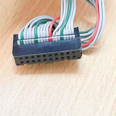 Cáp Bẹ Nhiều Màu IDC 64 Pin 2.54mm Pitch 2x2x32P Female 64 Wire to 7 IDC 20 Pin Female For Industrial Connectors Cable IDC