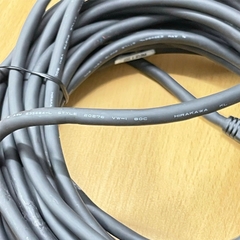 Cáp Mạng Công Nghiệp GigE-R10M Dài 10M Cable High Flex GigE CAT6 Ethernet RJ45 Screw Locking Cable AWM E35664-L STYLE 20276 VW-1 80C HIRAKAWA For Basler Cognex CCD GigE Industrial Vision Camera