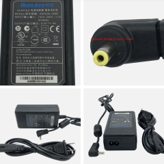Adapter Huntkey ADP036-094B 9.5V 4A IEC C7 For Printer Pos Connector Tip Size 3.5mm x 1.35mm