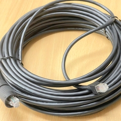 Cáp Camera Hanwha RJ12 6P6CSHIELDED to RJ45 8P8C SLA-T2480V Dài 15M