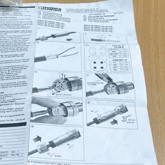 Đầu Jack Phoenix Contact SACC-M12MSD-4Q SH PN D-Code 4 Pin Male Circular Connector