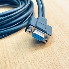 Cáp DM100-RS232-000 Dài 3M Kết Nối Máy Quét Mã Vạch Cognex Qua Cổng RS-232 Adapter Cable with Power Tap + 8 Core Flying Leads For Cognex Barcode Reader 152Q/152X