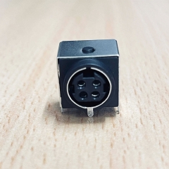 Jack Nguồn Hàn Bảng Mạch MD-09038H2-4 Mini Din 4 Pin 10mm Female