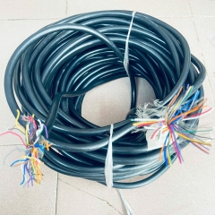 Dây Cáp Tín Hiệu Chống Nhiễu Chịu Gập 50 Lõi 25P 50 Core x 1.0mm PROTERIAL-V OD 12.3mm Dài 30M