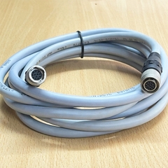 Cáp 5M 17ft Power I/O Cable Hirose 12 Pin Female HR10A-10P-12S(73) to Hirose 12 Pin Male HR10A-10J-12P(73) Length 5M For Industrial Basler GIGE AVT Camera Sony CCD