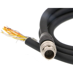 Cáp Hirose 20 Pin Male HR25A-9P-20P to 20 Core Open End Shield Dài 3M Cable For Camera ENG Lens Ricoh