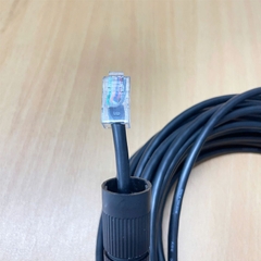 Cáp Camera Hanwha RJ12 6P6CSHIELDED to RJ45 8P8C SLA-T2480V Dài 15M