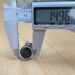 Jack GX12 2 Pin Female 12mm Aviation Plug Metal Panel Circular Connector For Industrial Control Systems GX12 2 Poles