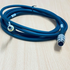 Cáp AISG Connector M16 6 Pin Male A-coded to 5-Pin Lemo Connector Male Cable Dài 3M